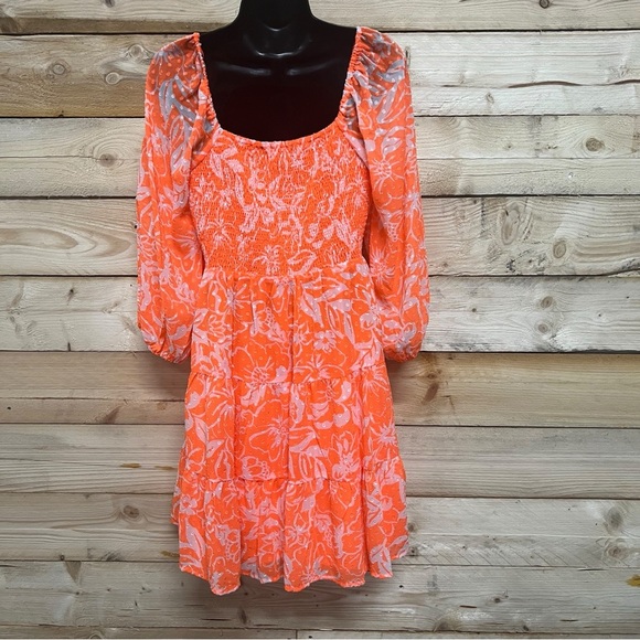 ⭐️⭐️HP ⭐️⭐️Skies Are Blue Apricot Lane dress - Picture 2 of 15